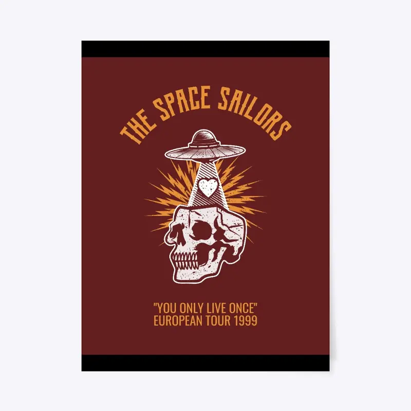 SPACE SAILORS TOUR SHIRT 1999