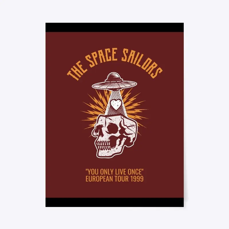 SPACE SAILORS TOUR SHIRT 1999